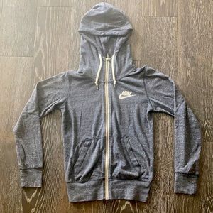 XS Nike hooded jacket and 3/4 length sweat pants